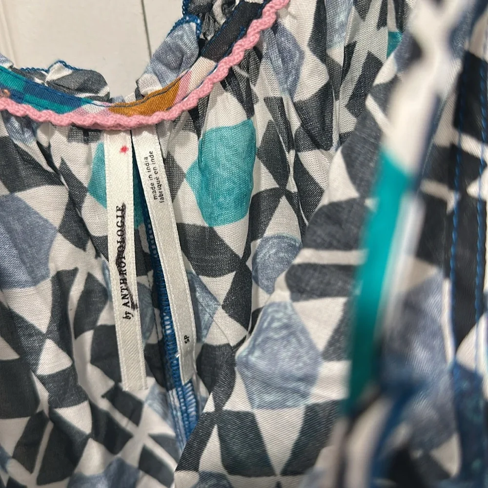 Anthropologie The Malika Wide Leg Jumpsuit NWT - Picture 3 of 5